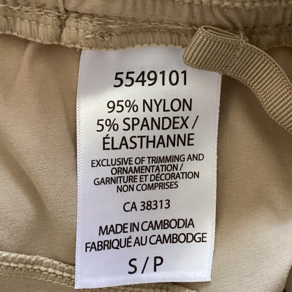 Tuff Athletics Women's Activewear Shorts Beige Size S/P Running Jogging Gym - Picture 8 of 8